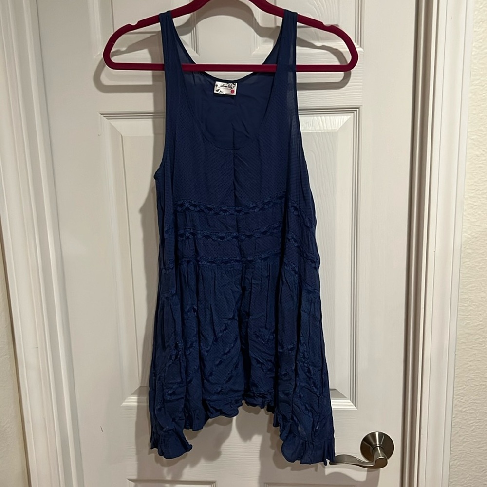Free People blue top
